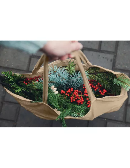 Bolsa de algodón reciclado de 140g VIVEKA COLOUR