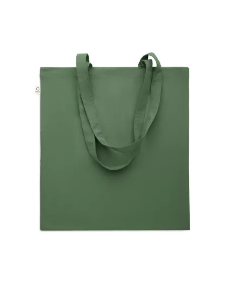 Recycled cotton shopping bag VIVEKA COLOUR