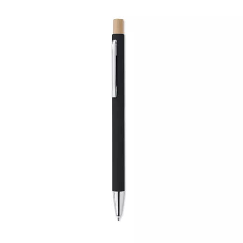 Recycled aluminium ball pen BERGAMO