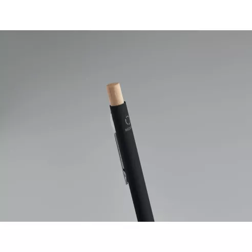 Recycled aluminium ball pen BERGAMO