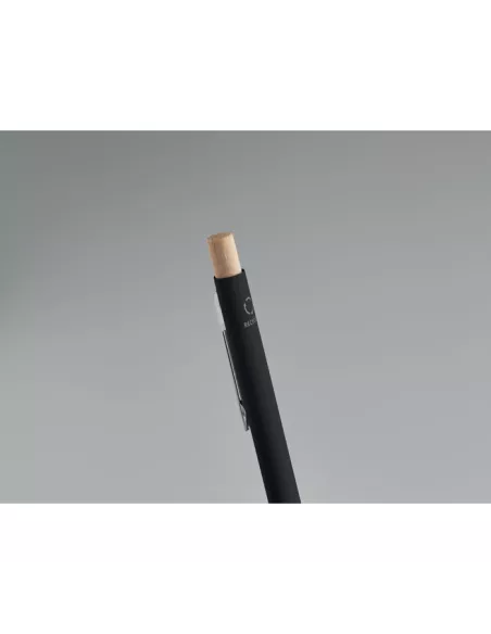 Recycled aluminium ball pen BERGAMO