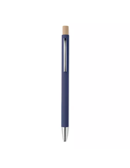 Recycled aluminium ball pen BERGAMO