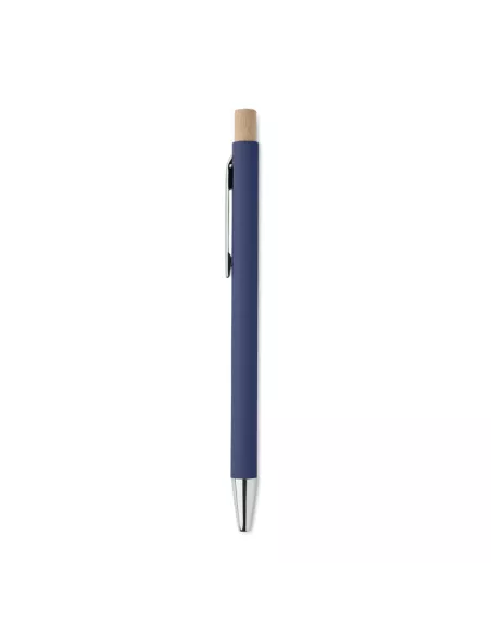 Recycled aluminium ball pen BERGAMO