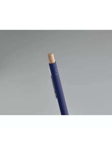 Recycled aluminium ball pen BERGAMO
