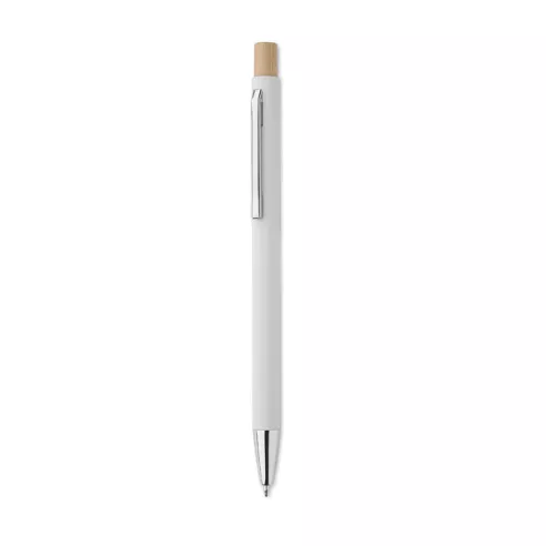 Recycled aluminium ball pen BERGAMO