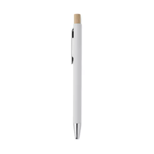 Recycled aluminium ball pen BERGAMO