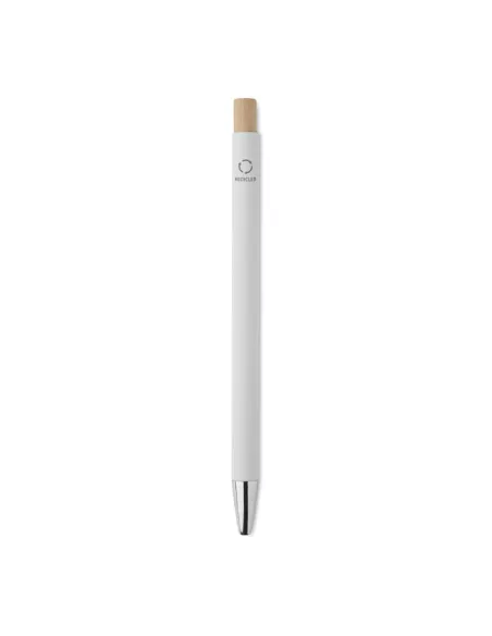 Recycled aluminium ball pen BERGAMO