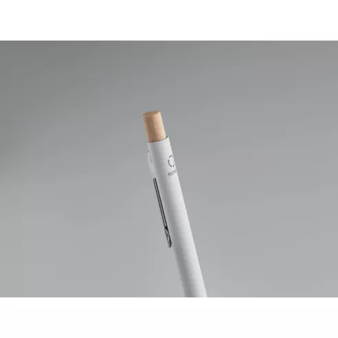 Recycled aluminium ball pen BERGAMO