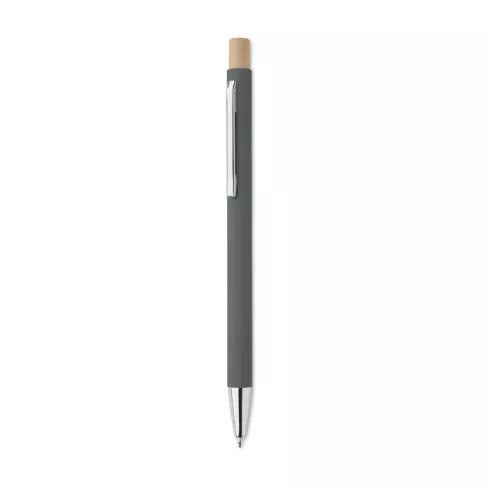 Recycled aluminium ball pen BERGAMO