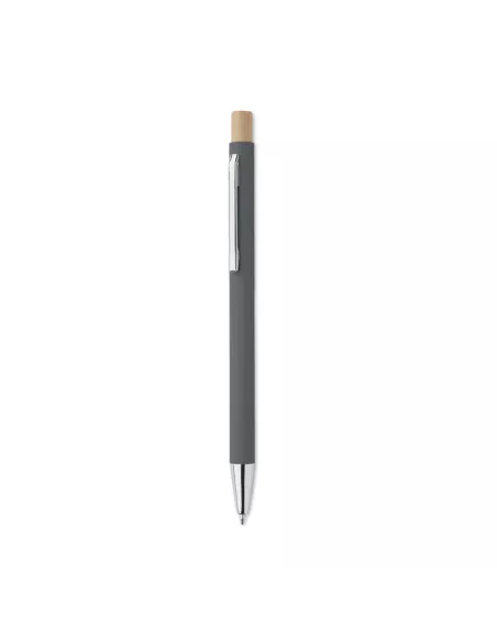 Recycled aluminium ball pen BERGAMO