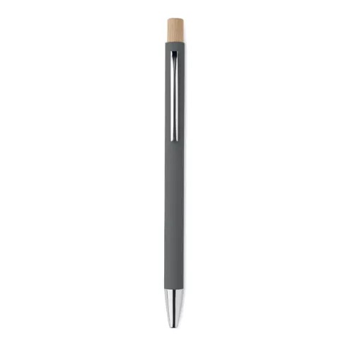 Recycled aluminium ball pen BERGAMO