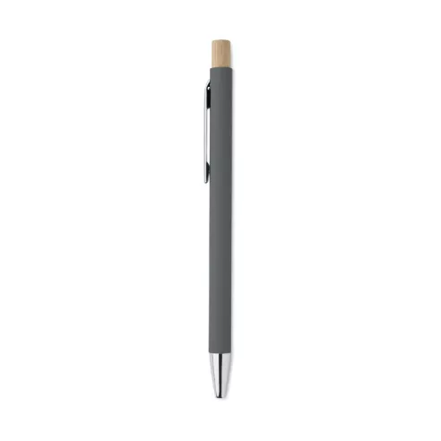 Recycled aluminium ball pen BERGAMO