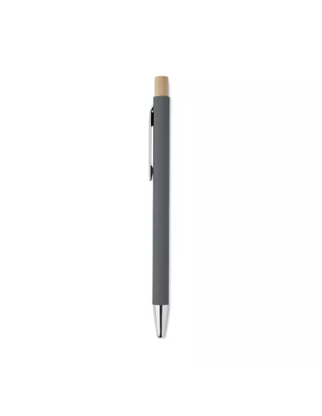 Recycled aluminium ball pen BERGAMO