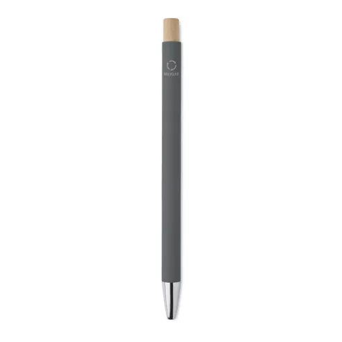 Recycled aluminium ball pen BERGAMO