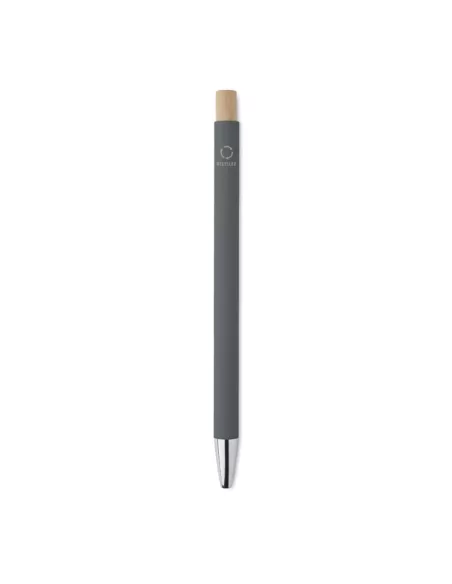 Recycled aluminium ball pen BERGAMO