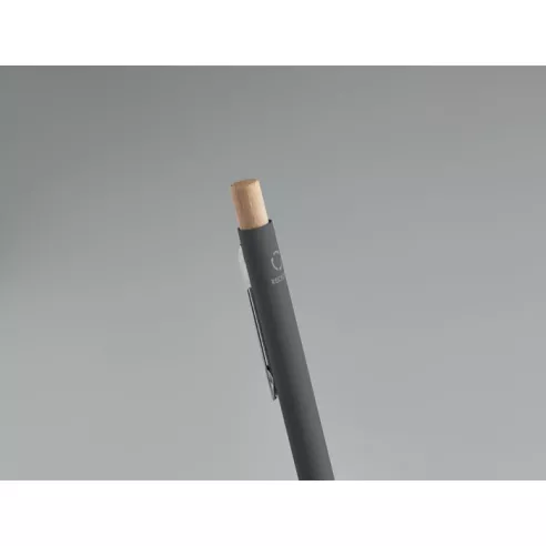 Recycled aluminium ball pen BERGAMO