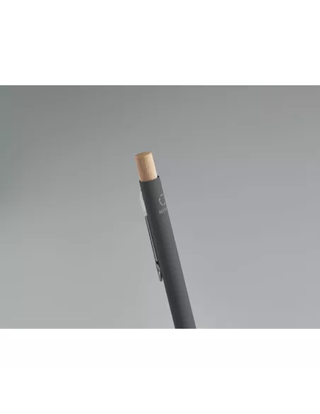 Recycled aluminium ball pen BERGAMO
