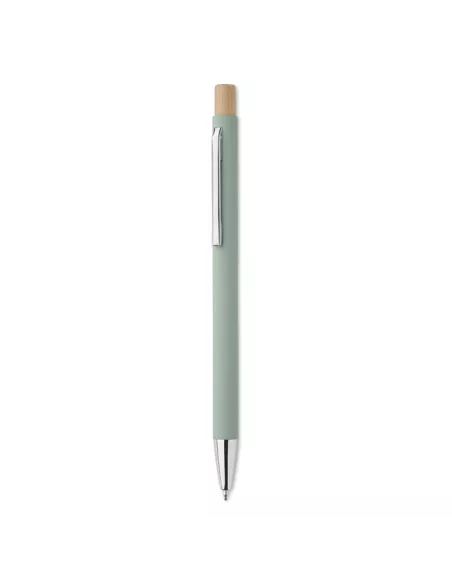 Recycled aluminium ball pen BERGAMO