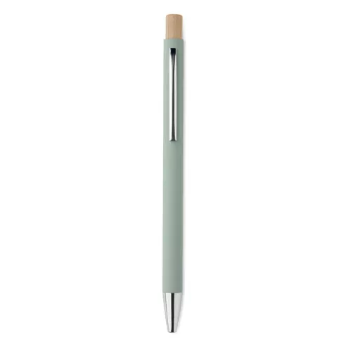 Recycled aluminium ball pen BERGAMO