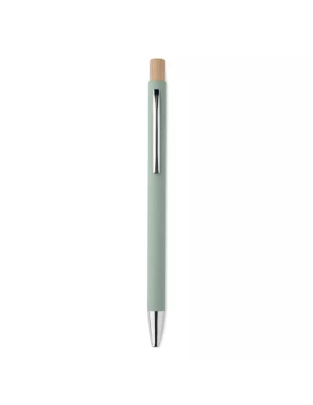Recycled aluminium ball pen BERGAMO