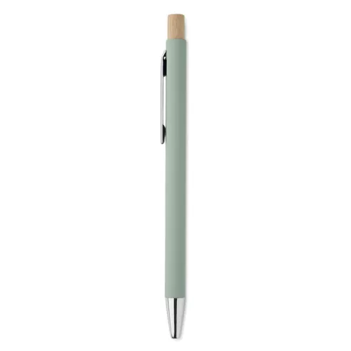 Recycled aluminium ball pen BERGAMO