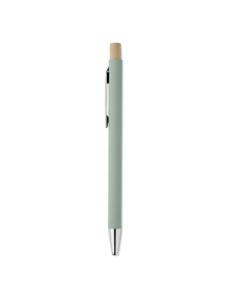 Recycled aluminium ball pen BERGAMO