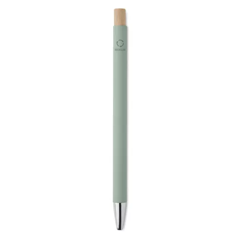 Recycled aluminium ball pen BERGAMO