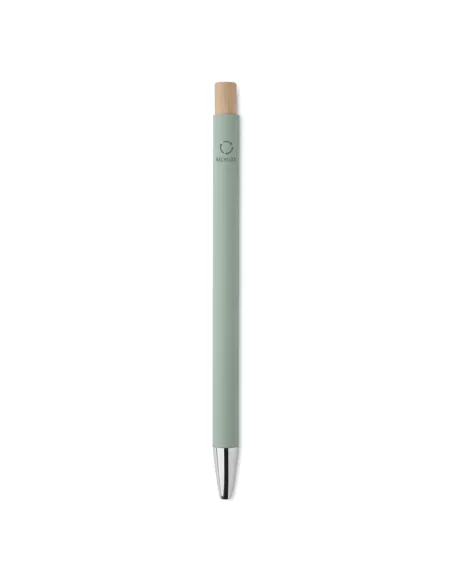 Recycled aluminium ball pen BERGAMO