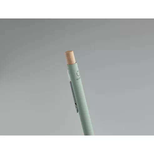 Recycled aluminium ball pen BERGAMO