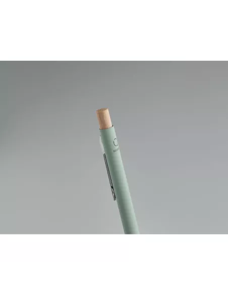 Recycled aluminium ball pen BERGAMO