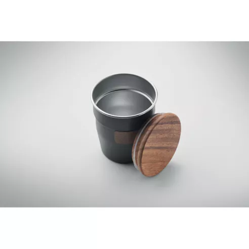 Vaso de pared simple 350 ml WALNUT