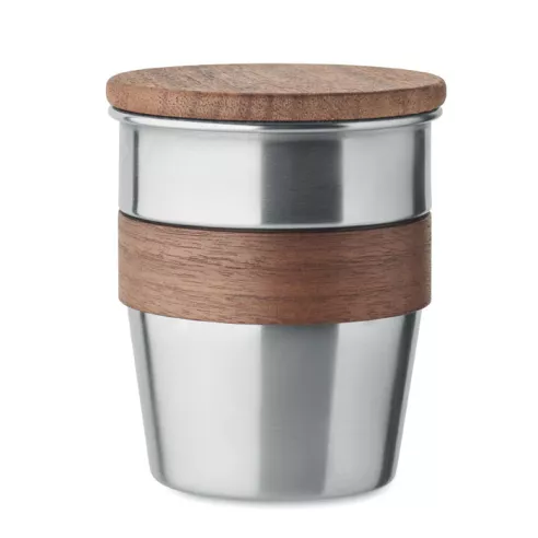 Vaso de pared simple 350 ml WALNUT