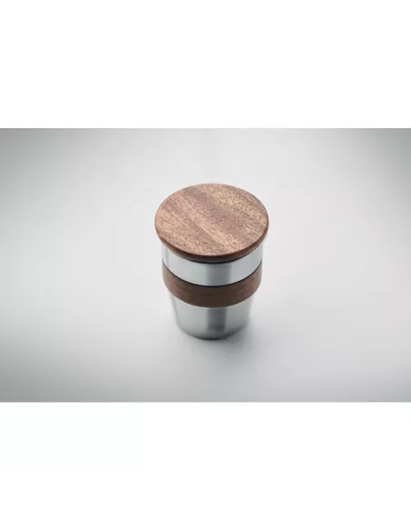 Vaso de pared simple 350 ml WALNUT