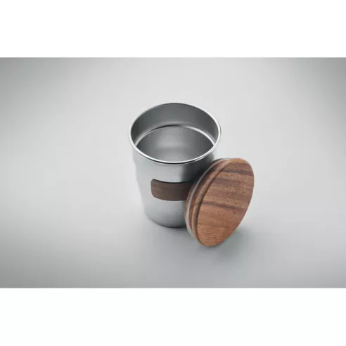 Vaso de pared simple 350 ml WALNUT