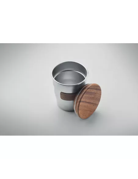 Vaso de pared simple 350 ml WALNUT