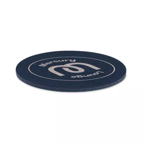 Round coaster in RPET felt FELTSTER