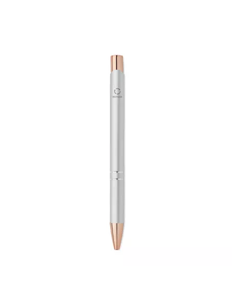 Recycled aluminium pen BERN ROSE