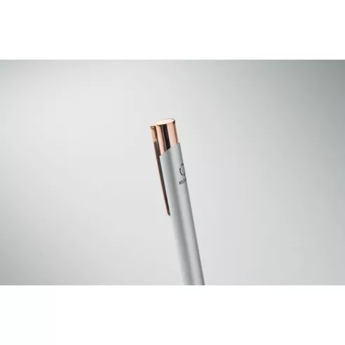 Recycled aluminium pen BERN ROSE