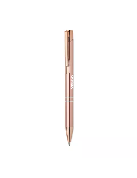Recycled aluminium pen BERN ROSE