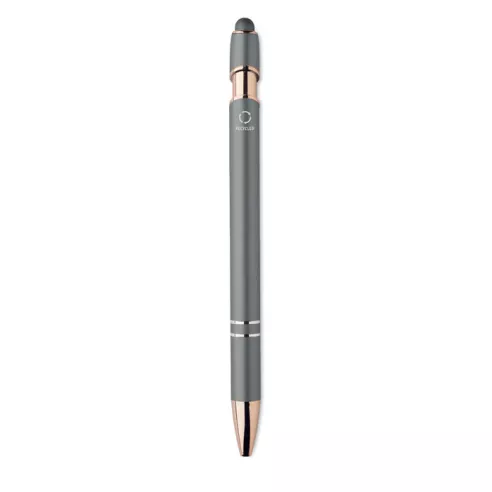 Recycled aluminium pen SCRIBBLE