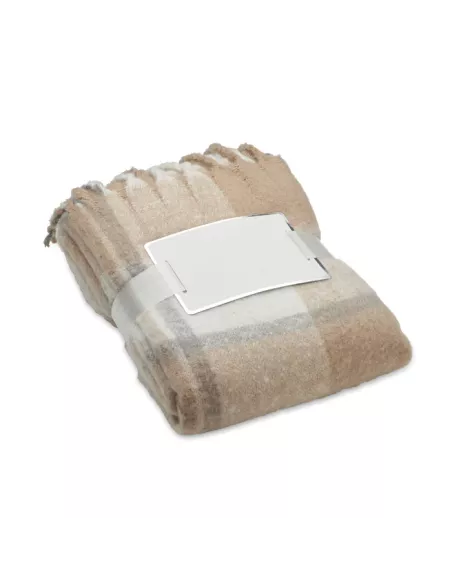 Manta de mohair a cuadros QUET