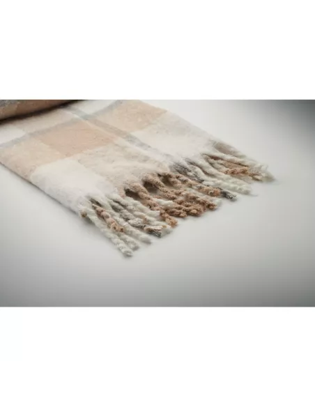 Manta de mohair a cuadros QUET