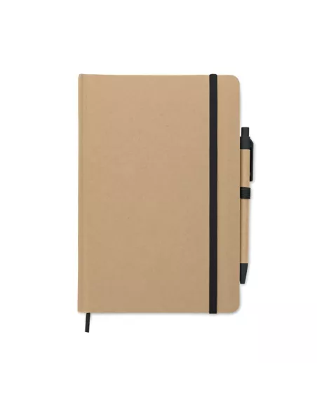 Libreta A5 en cartón reciclado CARATIL