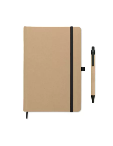A5 notebook in recycled carton CARATIL