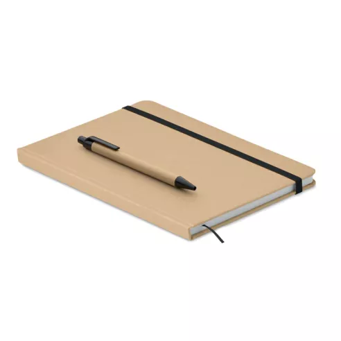 Libreta A5 en cartón reciclado CARATIL