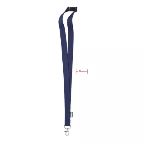 Lanyard de RPET 20 mm LANY RPET
