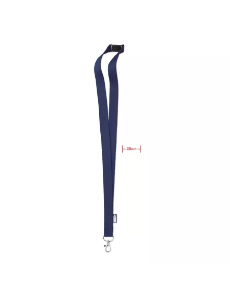 Lanyard de RPET 20 mm LANY RPET