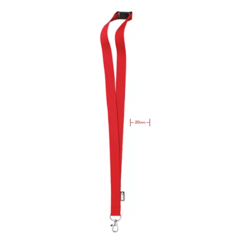 Lanyard de RPET 20 mm LANY RPET