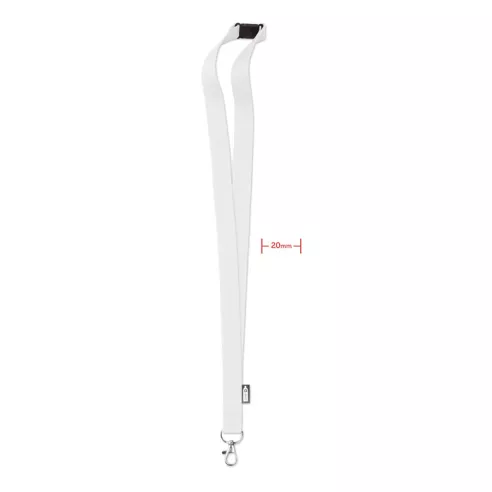 Lanyard de RPET 20 mm LANY RPET