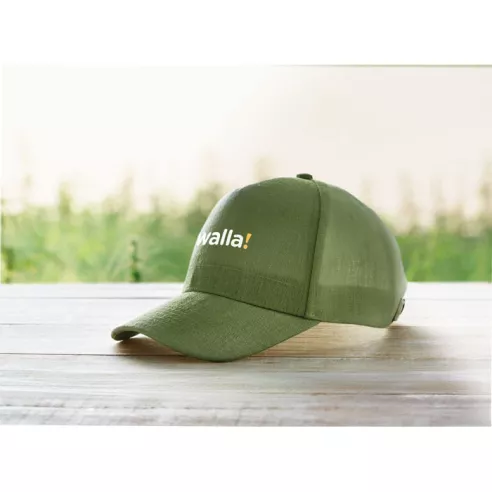 Gorra beisbol cáñamo 370 gr/m² NAIMA CAP